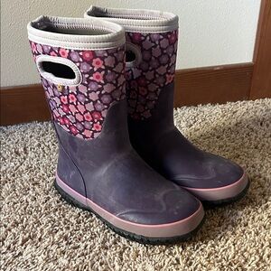Bogs Purple and Pink Kids Boots